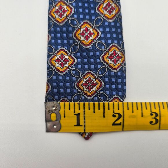 Jos. A. Bank Signature Gold Limited Edition Italian Silk Tie 3.75x60 - Picture 10 of 11